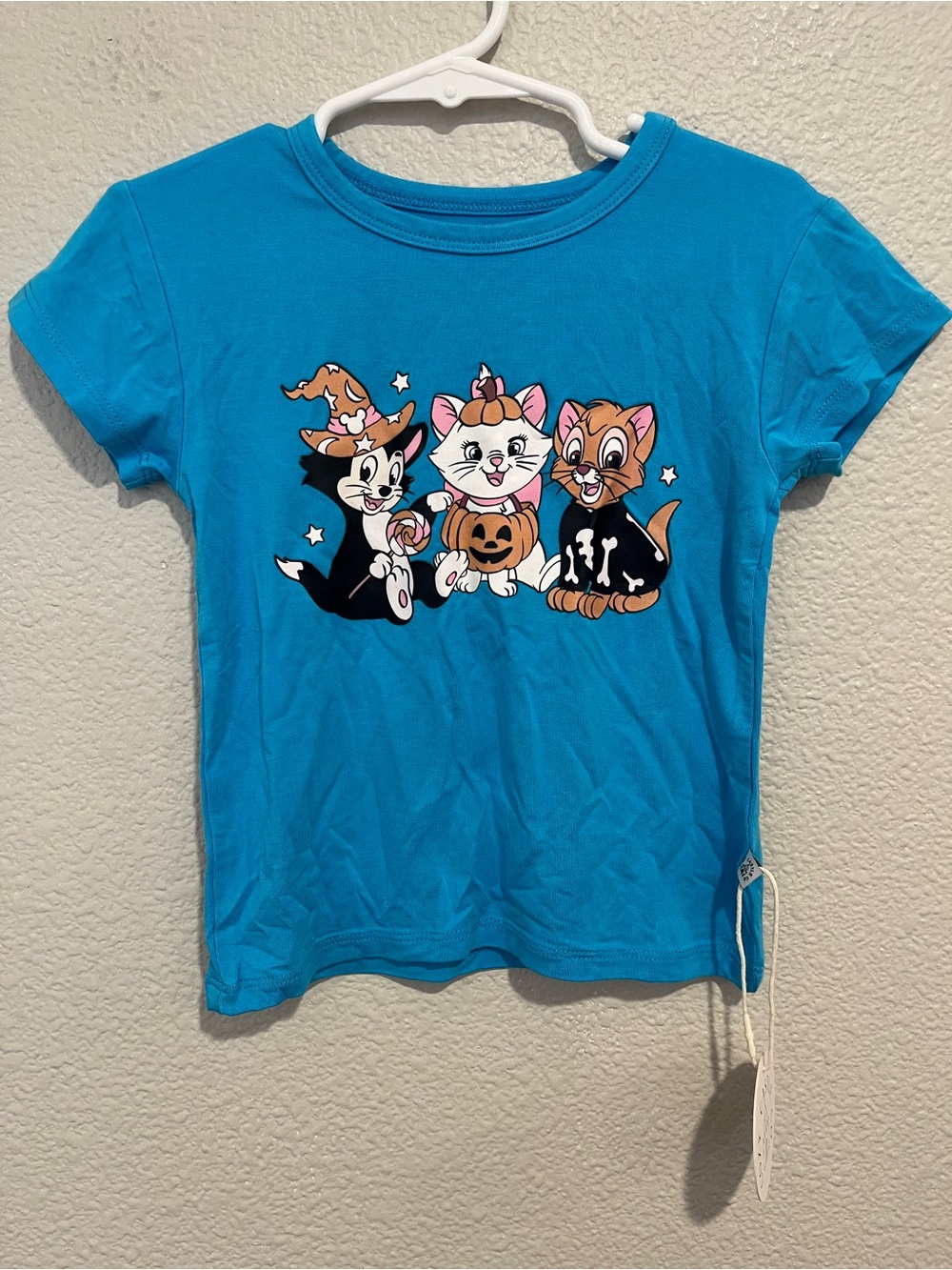 Cozy Castle Company Toddler Girls Bamboo Halloween Aristocats Top 2T